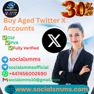 Buy Aged Twitter X Accounts (Verified, Real, PVA)