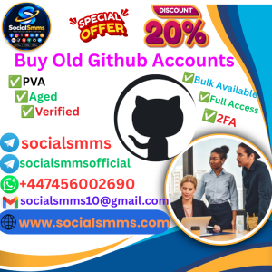 Buy Old Github Accounts | Aged,PVA,Strong,Verified 2026