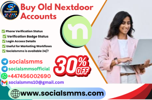Buy Old Nextdoor Accounts PVA, Aged