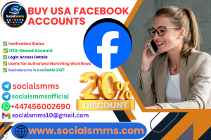 Buy USA Facebook Accounts Real, Active & Verified