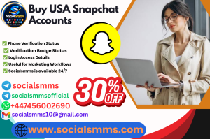 Buy USA Snapchat Accounts Real, Active & Verified.
