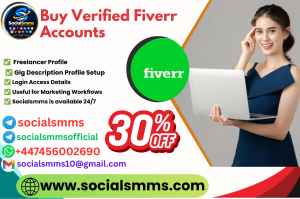 Buy Verified Fiverr Accounts Aged & Instant Delivery