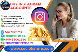Buy Verified Instagram Accounts (PVA, Old, Verified) 2026