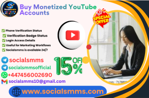 Buy YouTube Accounts (Aged, PVA, Monetized) (1)