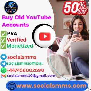 Buy YouTube Accounts (Aged, PVA, Monetized)